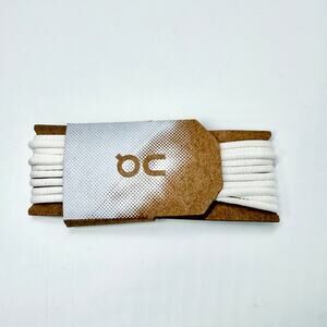 New On Running "Put Me On" Authentic Replacement Shoelaces - White (Cloud 5/X)
